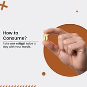 7 - Neuherbs Omega Deep Sea Cod Liver Oil Flavour Lemon,  100 softgels 