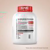 8 - GNC Pro Performance Weight Gainer,  6.6 lb  Vanilla Ice Cream with Steel Shaker 750ml 