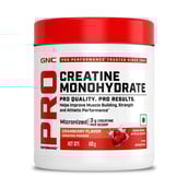 2 - GNC Pro Performance Pure Micronized Creatine Monohydrate,  Cranberry with Steel Shaker 750ml  0.22 lb 