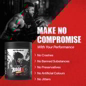 4 - Nutrabay RageX Pre Workout, 0.79 lb Orange