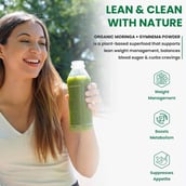 4 - Naturyz Organic Moringa + Gymnema (Gudmar) Powder,  150 g 