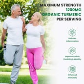 4 - Naturyz Organic Turmeric 1200mg, 60 tablet(s)