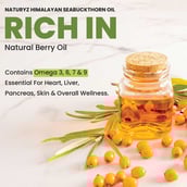 10 - Naturyz Himalayan Sea Buckthorn Berry Oil, 60 capsules