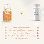 5 - Dr. Morepen Cod Liver Oil,  100 softgels 