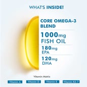 4 - Dr. Morepen Omega-3 Deep Sea Fish Oil 1000mg,  60 softgels 