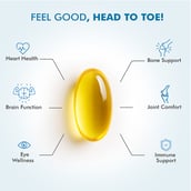 3 - Dr. Morepen Omega-3 Deep Sea Fish Oil 1000mg,  60 softgels 