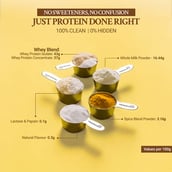 12 - TrueBasics Clean Whey Protein (Isolate + Concentrate), 2.2 lb Turmeric Latte