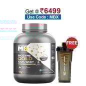 MuscleBlaze Biozyme Gold 100% Whey,  4.4 lb  Monk Fruit Sweetened Chocolate Hazelnut 