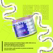 13 - Smash Micronised Creatine Monohydrate,  Watermelon Wreck  0.26 lb