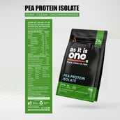 6 - AS-IT-IS Nutrition Pea Protein Isolate,  4.4 lb  Unflavoured 