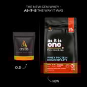 2 - AS-IT-IS Nutrition Whey Protein Concentrate 80%,  1.1 lb  Unflavoured