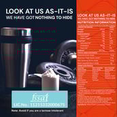 7 - AS-IT-IS Nutrition Whey Protein Concentrate 80%,  1.1 lb  Unflavoured 