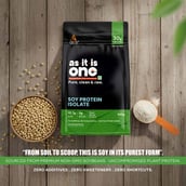 11 - AS-IT-IS Nutrition Soy Protein Isolate,  1.1 lb  Unflavoured 