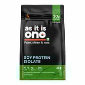 1 - AS-IT-IS Nutrition Soy Protein Isolate,  4.4 lb  Unflavoured 