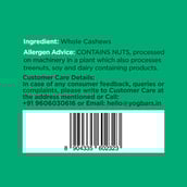1 - Yogabar Whole Cashew, 200 g Natural