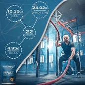 4 - Nakpro Impact Whey Protein 2.2 lb & Creatine Monohydrate 0.22 lb Combo, 3 Piece(s)/Pack Malai Kulfi & Unflavoured (with Shaker)