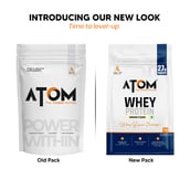 2 - AS-IT-IS Nutrition ATOM Whey Protein with Enzymes,  2.2 lb  Banana Fusion