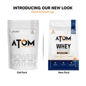 2 - AS-IT-IS Nutrition ATOM Whey Protein with Enzymes,  2.2 lb  Choco Peanut