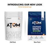 2 - AS-IT-IS Nutrition ATOM Performance Whey,  2.2 lb  Pista Fusion