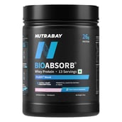 2 - Nutrabay BioAbsorb Whey Protein, 1.1 lb Strawberry