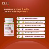 3 - INLIFE Krill Oil Omega 3 (500 mg),  30 capsules 