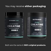 2 - Nutrabay Pure Creatine Monohydrate Amino Acid,  Unflavoured  0.88 lb 
