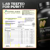 4 - Nutrabay Gold Pea Protein,  4.4 lb  French Vanilla 