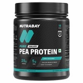 1 - Nutrabay Pure Pea Protein Isolate,  1.1 lb  Unflavoured 