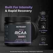 3 - Nutrabay Pro 8:1:1 BCAA + Electrolytes,  0.55 lb  25 Servings  Guava Punch 