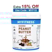 Myfitness by brnd.me Chocolate Peanut Butter, 1.2 kg Smooth