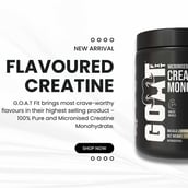 1 - G.O.A.T Fit 100% Pure Micronized Creatine Monohydrate,  Masala Lemonade  0.24 lb 
