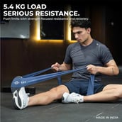 2 - Nivia Stretch Band,,  Dark Blue  Level - 3 