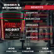 7 - Muscle Performance Anabolic Mass Gainer with Gym Bag Combo,  11 lb  Irish Chocolate 
