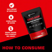 3 - Denzour Nutrition Denz-Raw Whey Protein, 2.25 lb Unflavoured