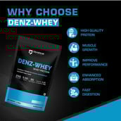 4 - Denzour Nutrition Denz-Whey Protein,  2.38 lb  Cafe Mocha 