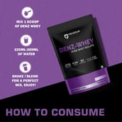 4 - Denzour Nutrition Denz-Whey Pure Isolate Protein, 2.38 lb French Vanilla