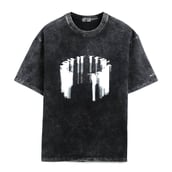 2 - MuscleBlaze Deadlifted Soul Oversized Washed T-Shirt, X-Small Dark Charcoal Grey