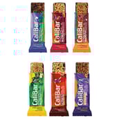 1 - Calibar All in 1 Variety Pack (Protein Bar),  6 bar(s)  Almond Choco Cookie Crunch Banana Binge Roasted Coffee Bean Berry Almond & Choco Blueberry 