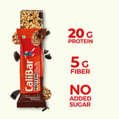 3 - Calibar Protein Bar 20g Protein, 6 bar(s) Cookie Crunch (Pack of 2)
