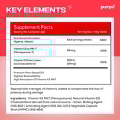 8 - Pumpd Vitamin D3+K2(MK-7),  120 tablet(s)  Unflavoured 
