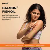 4 - Pumpd Salmon Fish Oil 1000mg,  60 softgels 