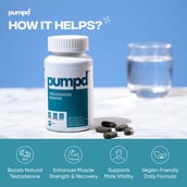 3 - Pumpd Testosterone Booster,  60 tablet(s)  Unflavoured 
