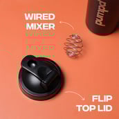 2 - Pumpd Steel Shaker,  Black  750 ml 