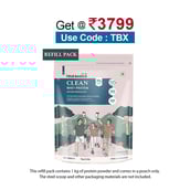 TrueBasics Clean Whey Protein (Isolate), 2.2 lb Vanilla (Refill Pack)