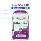HealthyHey Nutrition L-Theanine,  90 capsules 