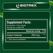 4 - Biotrex Selenium 200mcg,  60 veggie capsule(s) 