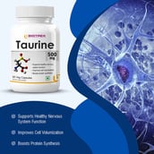 5 - Biotrex Taurine (500 mg), 60 veggie capsule(s)