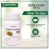6 - Biotrex Choline & Inositol (500 mg),  60 capsules 