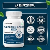 7 - Biotrex Alpha Lipoic Acid (300 mg),  60 capsules 