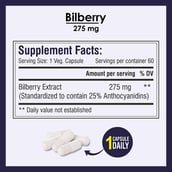 4 - Biotrex Bilberry (275 mg),  60 capsules 